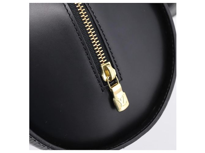 Borsa a mano LOUIS VUITTON Epi Soufflot Nera M52222 LV Auth 203679V Nero - vista 17