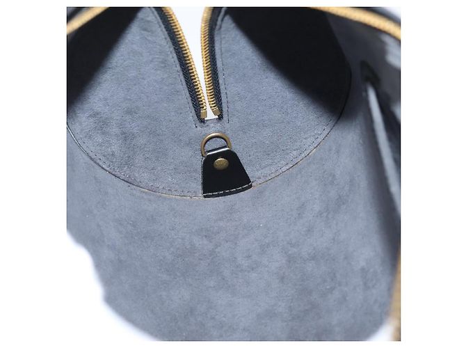 Borsa a mano LOUIS VUITTON Epi Soufflot Nera M52222 LV Auth 203679V Nero - vista 20