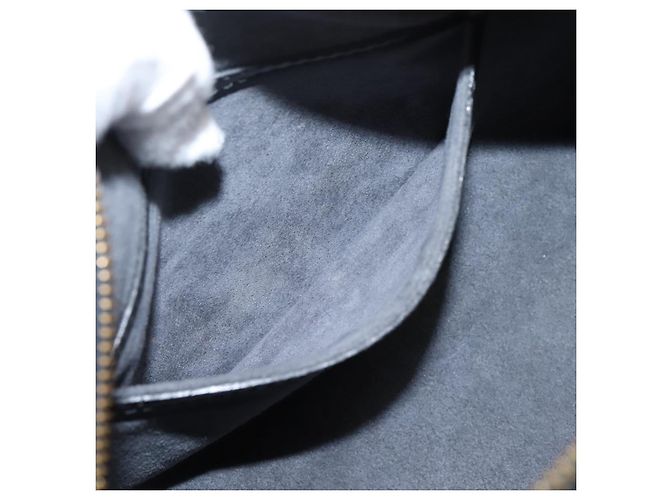 Borsa a mano LOUIS VUITTON Epi Soufflot Nera M52222 LV Auth 203679V Nero - vista 21