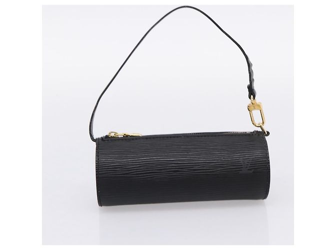 Borsa a mano LOUIS VUITTON Epi Soufflot Nera M52222 LV Auth 203679V Nero - vista 22