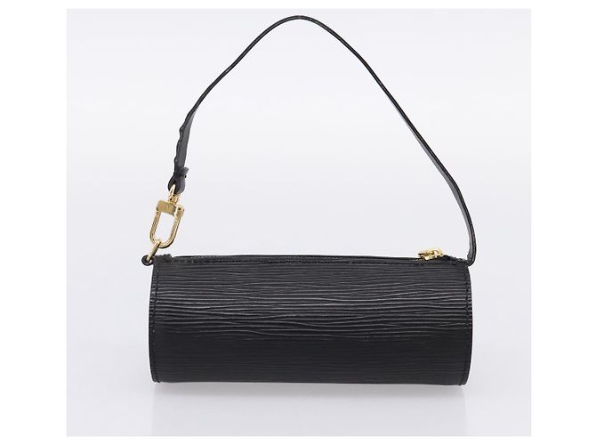 Borsa a mano LOUIS VUITTON Epi Soufflot Nera M52222 LV Auth 203679V Nero - vista 23