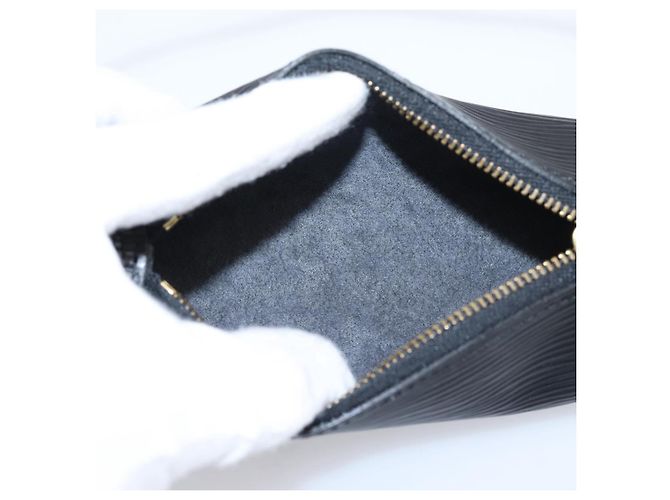 Borsa a mano LOUIS VUITTON Epi Soufflot Nera M52222 LV Auth 203679V Nero - vista 24