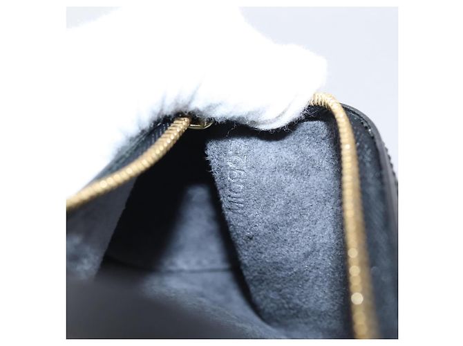 Borsa a mano LOUIS VUITTON Epi Soufflot Nera M52222 LV Auth 203679V Nero - vista 25