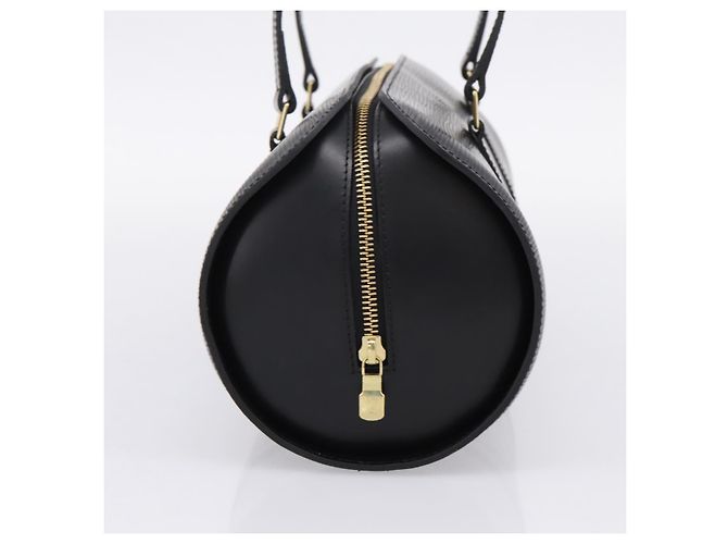 Borsa a mano LOUIS VUITTON Epi Soufflot Nera M52222 LV Auth 203679V Nero - vista 3
