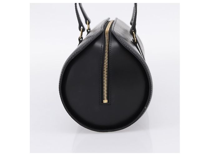 Borsa a mano LOUIS VUITTON Epi Soufflot Nera M52222 LV Auth 203679V Nero - vista 4