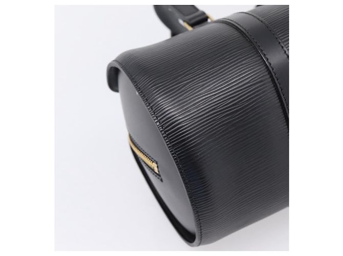 Borsa a mano LOUIS VUITTON Epi Soufflot Nera M52222 LV Auth 203679V Nero - vista 9