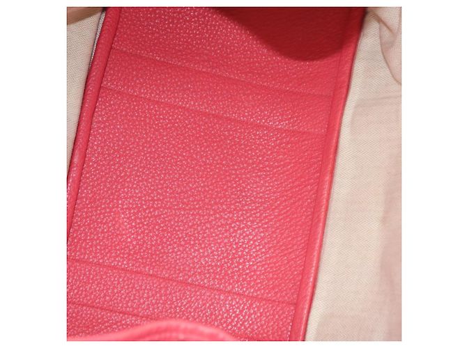 Hermès HERMES Garden Party PM Tote Bag Leder Rosa Silber Auth ka6450V Pink - Ansicht 11