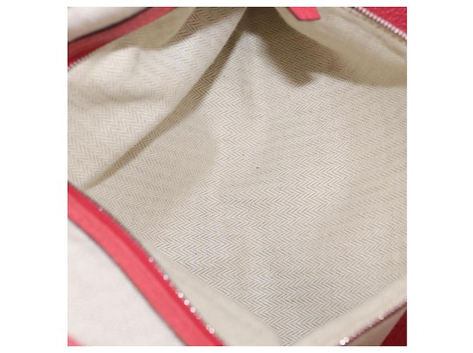 Hermès HERMES Garden Party PM Tote Bag Leder Rosa Silber Auth ka6450V Pink - Ansicht 26