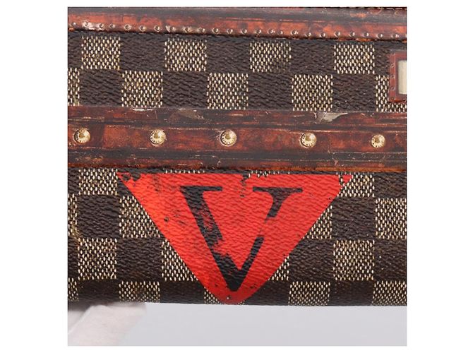 LOUIS VUITTON Damier Ebene Transformed Zippy Long Wallet M63490 LV Auth 206899M - view 17