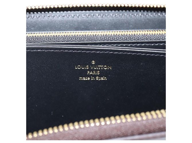 LOUIS VUITTON Damier Ebene Transformed Zippy Long Wallet M63490 LV Auth 206899M - view 18