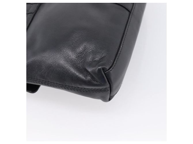 Bulgari Borsa a tracolla BVLGARI Chandra in pelle nera e oro autentica am12731V Nero D'oro - vista 16