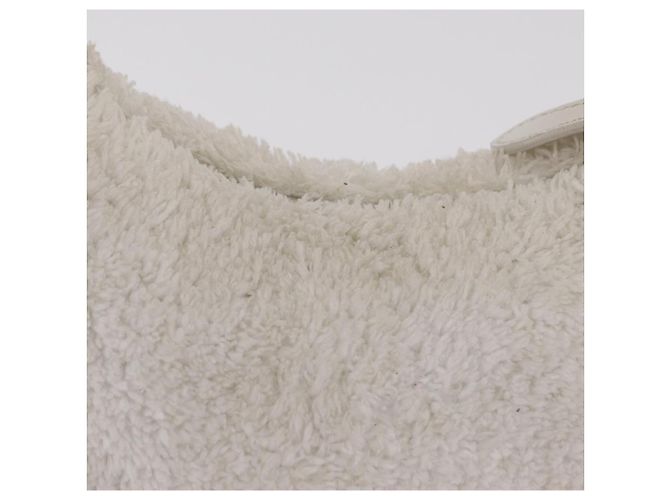 Sac à main pochette PRADA pile White Silver Auth 202515A Argenté Blanc - vue 3