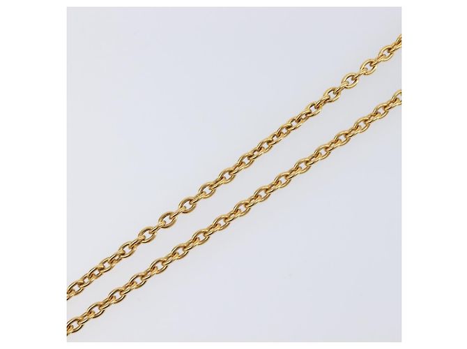 Collar CHANEL metal Gold CC Auth 205470M Dorado - vista 13