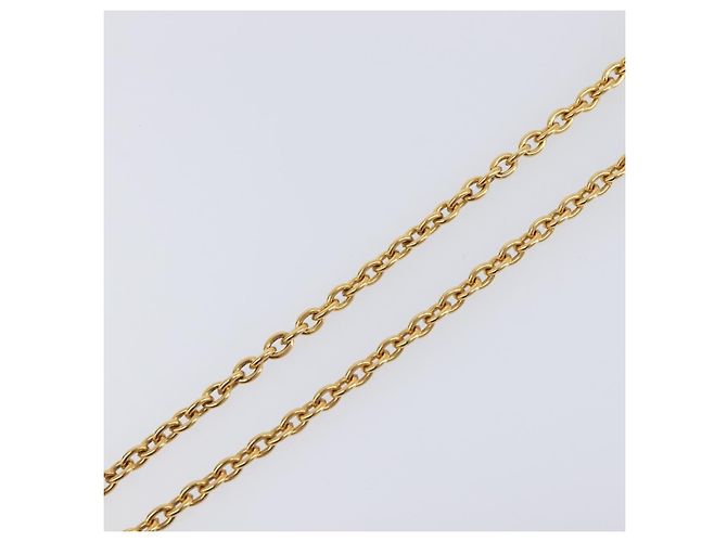 Collar CHANEL metal Gold CC Auth 205470M Dorado - vista 14