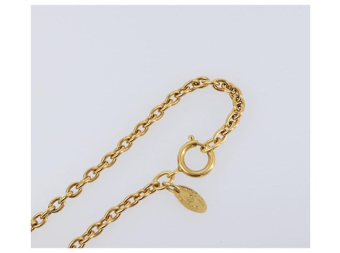 Collar CHANEL metal Gold CC Auth 205470M Dorado - vista 15