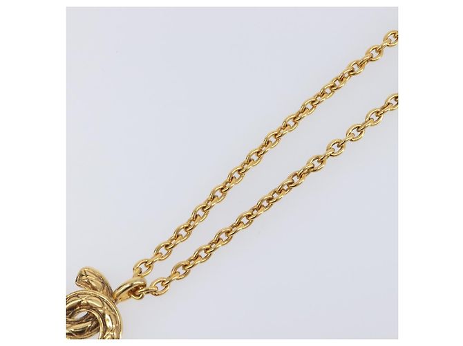 Collar CHANEL metal Gold CC Auth 205470M Dorado - vista 4