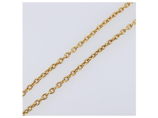 Collar CHANEL metal Gold CC Auth 205470M Dorado - vista 5
