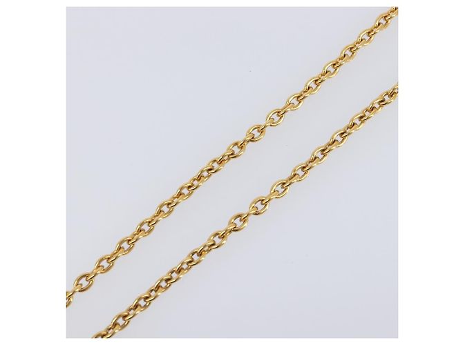 Collar CHANEL metal Gold CC Auth 205470M Dorado - vista 6