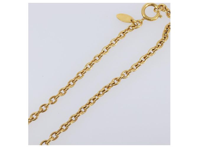 Collar CHANEL metal Gold CC Auth 205470M Dorado - vista 7