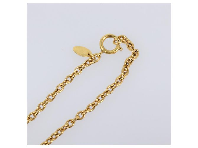 Collar CHANEL metal Gold CC Auth 205470M Dorado - vista 8