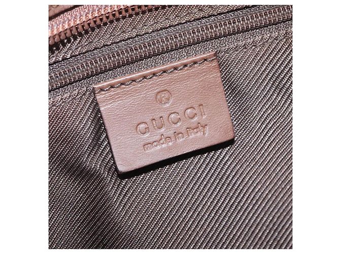 Borsa a Tracolla GUCCI GG Canvas Beige Silver 90477 Auth 206451 Argento - vista 21