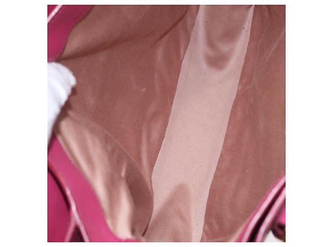 Borsa a mano Miu Miu Madras in pelle 2way Rosa Tono Oro Auth BA16083 - vista 11