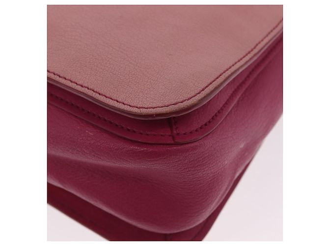 Borsa a mano Miu Miu Madras in pelle 2way Rosa Tono Oro Auth BA16083 - vista 26