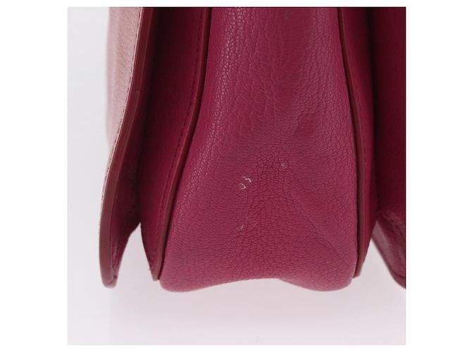 Borsa a mano Miu Miu Madras in pelle 2way Rosa Tono Oro Auth BA16083 - vista 6