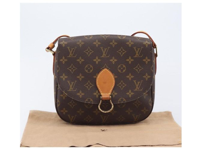 LOUIS VUITTON Monogram Saint Cloud GM Shoulder Bag M51242 LV Auth 205353V Monogramma - vista 12
