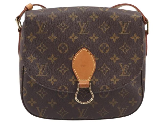 LOUIS VUITTON Monogram Saint Cloud GM Shoulder Bag M51242 LV Auth 205353V Monogramma - vista 13