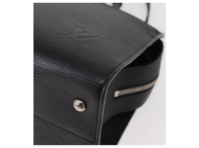 Borsa a mano LOUIS VUITTON Epi Vaneau MM Nera M51238 LV Auth ep16360V Nero - vista 18