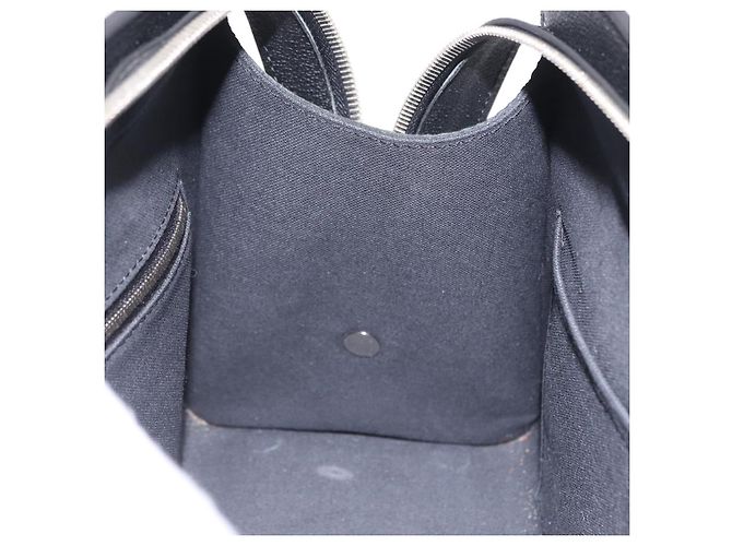 Borsa a mano LOUIS VUITTON Epi Vaneau MM Nera M51238 LV Auth ep16360V Nero - vista 25