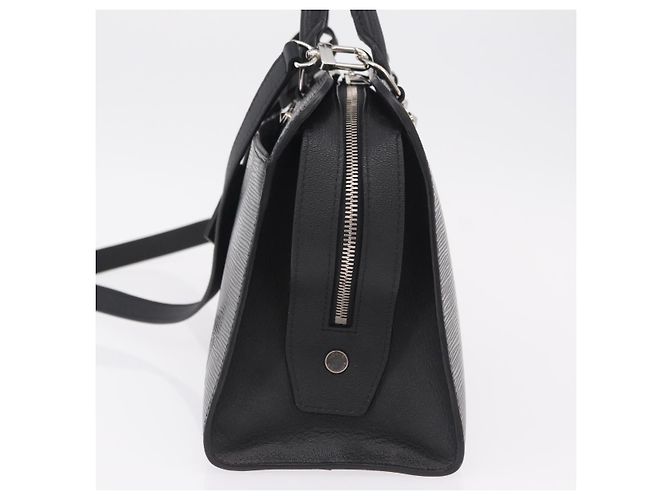 Borsa a mano LOUIS VUITTON Epi Vaneau MM Nera M51238 LV Auth ep16360V Nero - vista 3