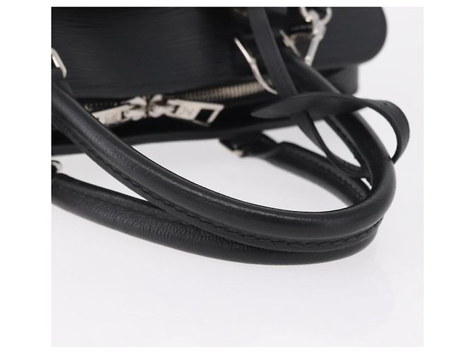 Borsa a mano LOUIS VUITTON Epi Vaneau MM Nera M51238 LV Auth ep16360V Nero - vista 6