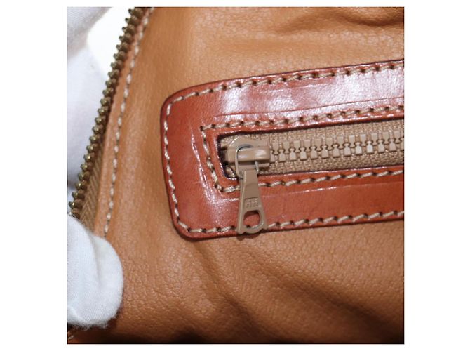 Céline CELINE Macadam Handtasche PVC 2way Braun Goldfarben Auth 207348V - Ansicht 26