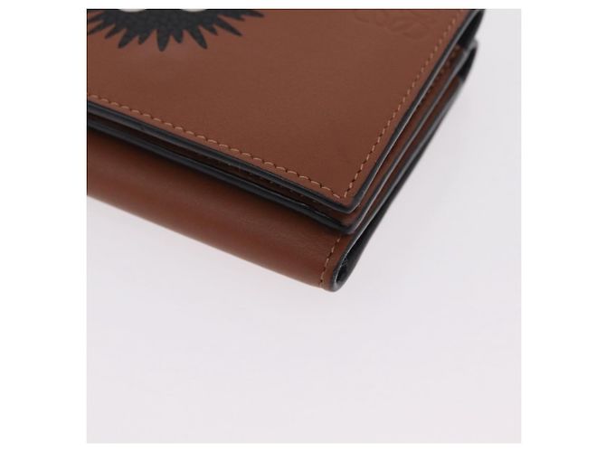 LOEWE Studio Ghibli Suswatari Cartera Cuero Brown Silver Auth 202509M Castaño Plata - vista 15