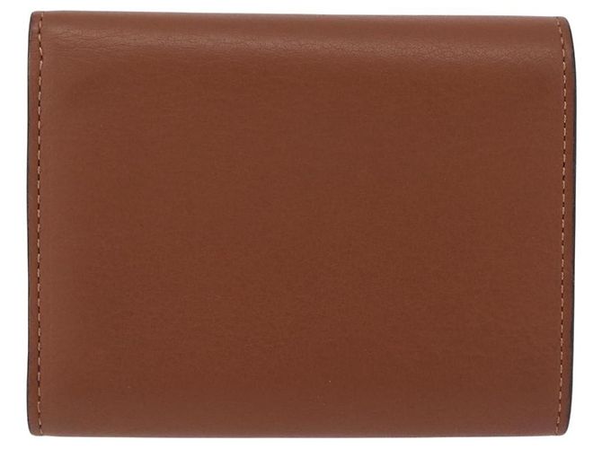 LOEWE Studio Ghibli Suswatari Cartera Cuero Brown Silver Auth 202509M Castaño Plata - vista 3