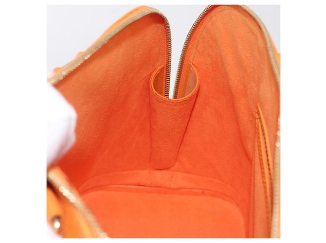 Borsa a mano LOUIS VUITTON Epi Alma Orange Mandarin M5214H LV Auth 204518V Arancione Grigio - vista 23