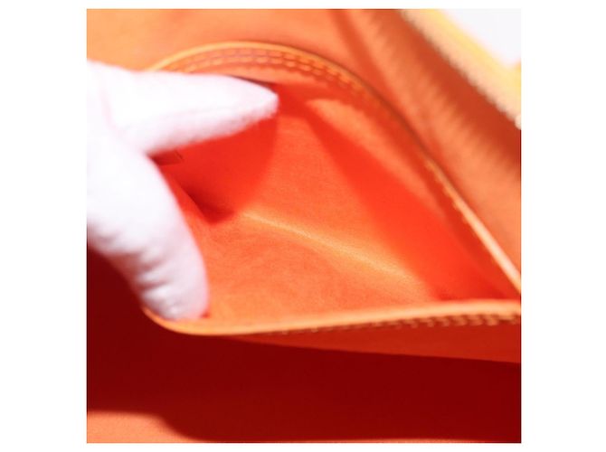 Borsa a mano LOUIS VUITTON Epi Alma Orange Mandarin M5214H LV Auth 204518V Arancione Grigio - vista 24