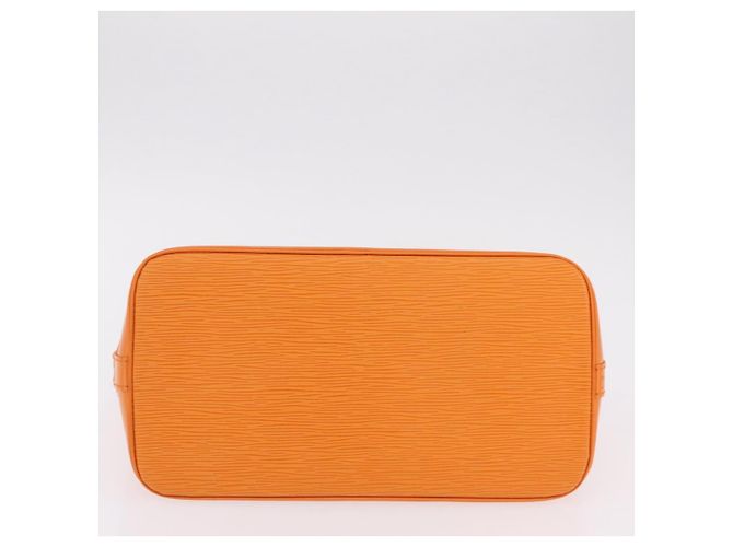 Borsa a mano LOUIS VUITTON Epi Alma Orange Mandarin M5214H LV Auth 204518V Arancione Grigio - vista 6