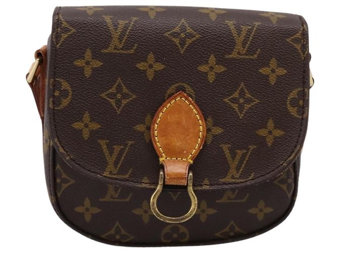 LOUIS VUITTON Monogram Saint Cloud PM Shoulder Bag M51244 LV Auth 205252A Monograma - vista 13