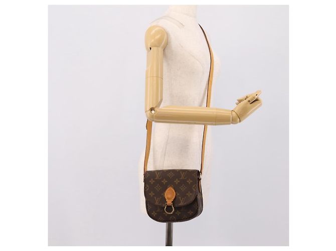 LOUIS VUITTON Monogram Saint Cloud PM Shoulder Bag M51244 LV Auth 205252A Monograma - vista 25