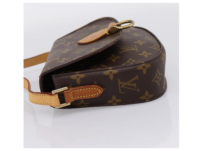 LOUIS VUITTON Monogram Saint Cloud PM Shoulder Bag M51244 LV Auth 205252A Monograma - vista 3