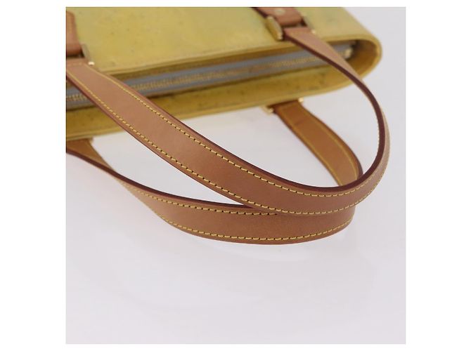 LOUIS VUITTON Monogram Vernis Houston Hand Bag Gris M91053 LV Auth 207601 - vista 10