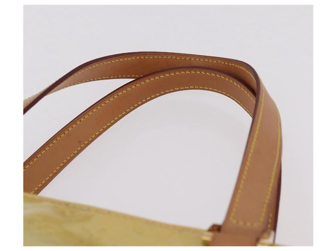 LOUIS VUITTON Monogram Vernis Houston Hand Bag Gris M91053 LV Auth 207601 - vista 14