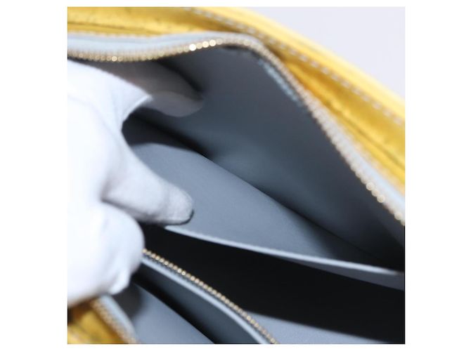 LOUIS VUITTON Monogram Vernis Houston Hand Bag Gris M91053 LV Auth 207601 - vista 27