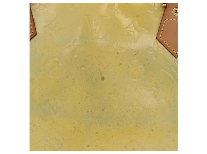 LOUIS VUITTON Monogram Vernis Houston Hand Bag Gris M91053 LV Auth 207601 - vista 4