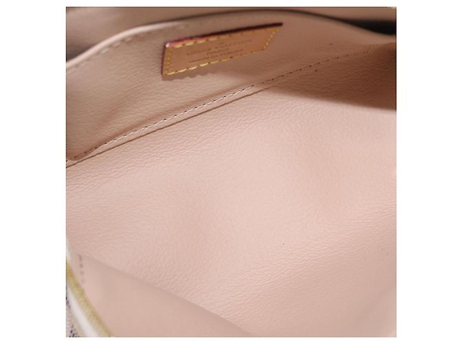 LOUIS VUITTON Damier Azur Pochette Cosmetic PM Pouch N60024 LV Auth 206359V - vista 10