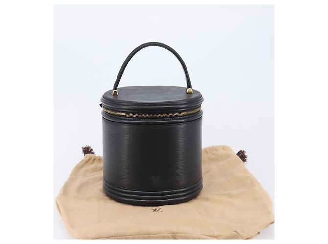 LOUIS VUITTON Epi Cannes Handtasche Schwarz M48032 LV Auth 205312V - Ansicht 12