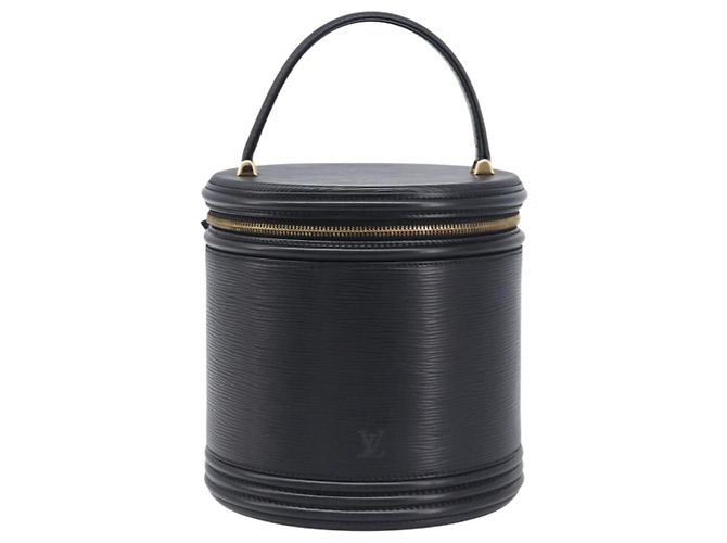 LOUIS VUITTON Epi Cannes Handtasche Schwarz M48032 LV Auth 205312V - Ansicht 13